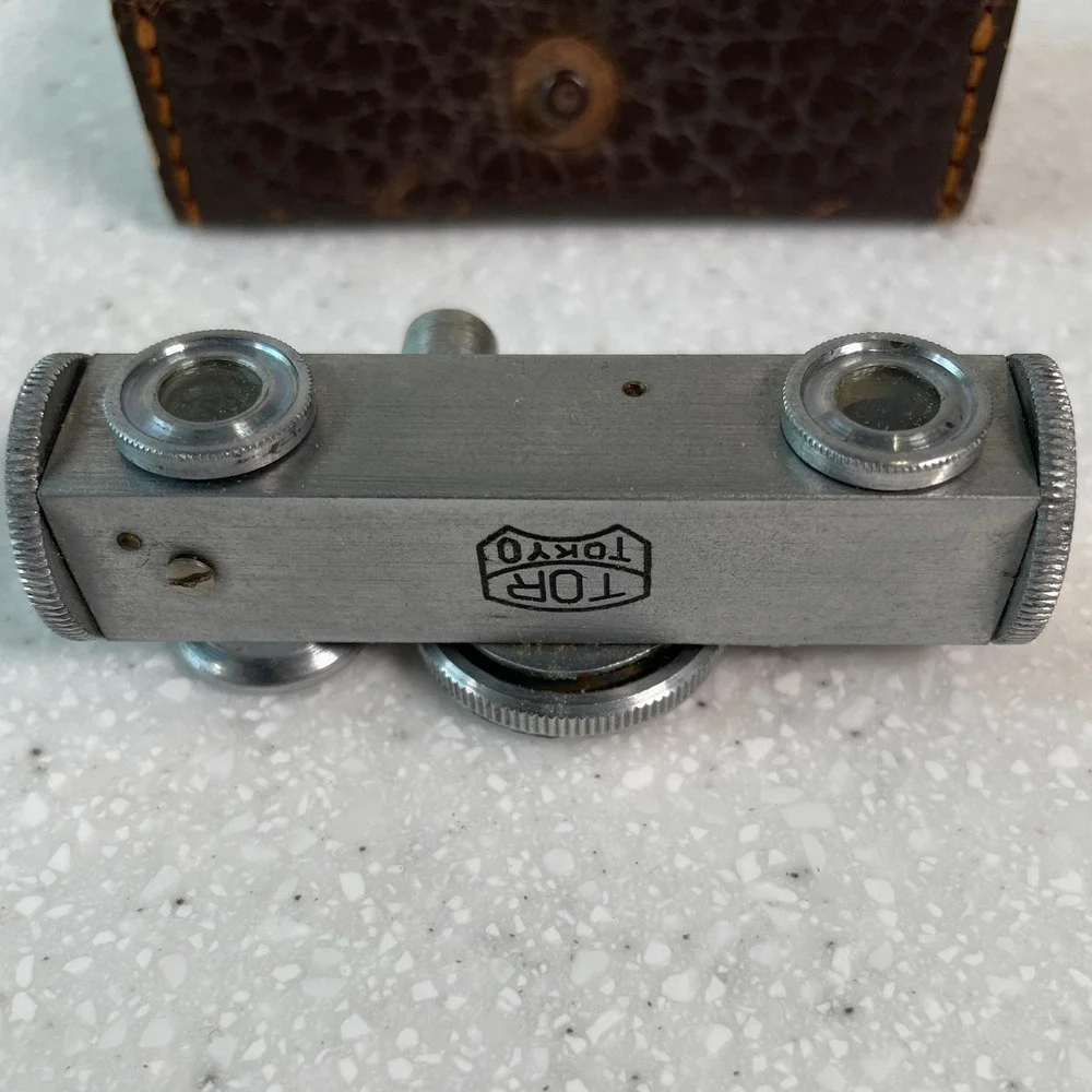 Vintage TOR Tokyo External Rangefinder Camera Accessory Japan 1950s with Case